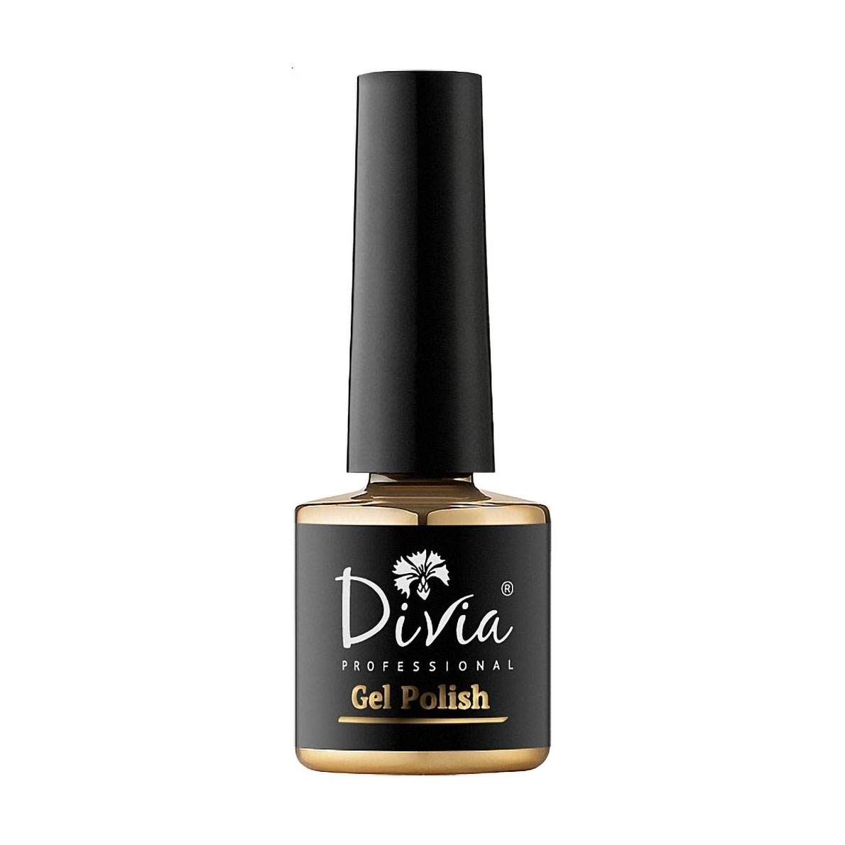 Гель-лак для нігтів Divia Professional Black &amp; White Di1234, BW10, 8 мл